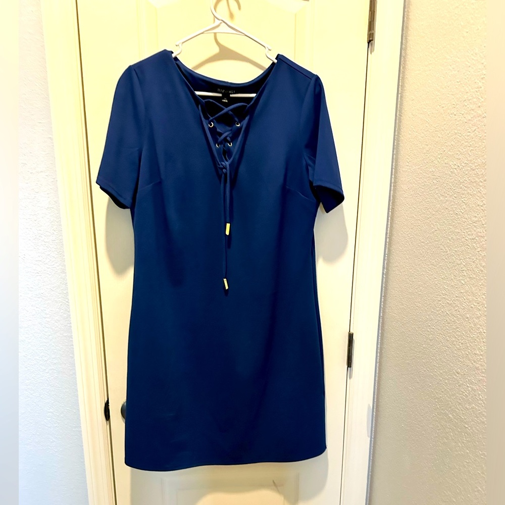 Roz & Ali navy dress